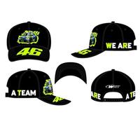 VR46 WRT Collection,cap,Bambino,Black,
