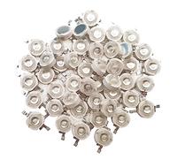 Vrabocry 50 pezzi chip LED ad alta potenza 3 W blu 460-465nm (400mA-700mA e DC 3V-3.4V sezione 3 Watt) SMD COB componenti emissione luce diodo 3W illuminazione fai da te