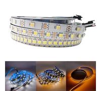 Vrabocry SK6812 WWA Pixel LED striscia 5M 5V 30 60 144 LED/M programmabile Singola WS2812B Bianco Caldo + Bianco + Ambra Band Light (5M 60LED per metro)