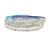 Vrabocry Striscia LED da 12 V, verde, 5 m, autoadesiva, 520 nm, SMD 2835, sottile, 4 mm di larghezza, 120 LED/M, IP20, per interni, cucina, non alimentatore di rete