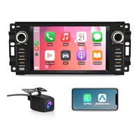 Vratzn Android 13 Autoradio Stereo per Dodge RAM 1500 2500 3500 2009 2010 2011 2012 con Wireless CarPlay/Android Auto/GPS/HD Backup Camera