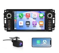 Vratzn Android 13 Autoradio Stereo per Dodge RAM 1500 2500 3500 2009 2010 2011 2012 con Wireless CarPlay/Android Auto/GPS/HD Backup Camera