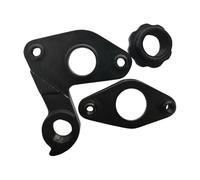 VrayKnol H035 246091 - Cambio di ricambio per mountain bike e bici da strada, in alluminio resistente, per coda drop-out, nero, 1 pezzo