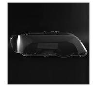 VREFOEAX Cover Faro 2 Pezzi per BMW X5 E53 2000-2003 Copriobiettivo Faro Auto Sostituzione Lampada Testa Paralume Guscio Vetro (Sinistra + Destra) Copr Faro Auto(Giusto)