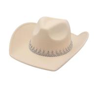 vreplrse Cappello a Per tesa larga per esterni, cappello da discoteca per cosplay, accessorio essenziale per feste, dichiarazione di moda, raduni estivi, adatto sia per uomini che per