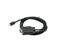 vreplrse Cavo convertitore da USB C a VGA, cavo adattatore da 6 piedi, adatto per dimostrazioni, discorsi e corsi di formazione. Convertitore USB tipo C a VGA per smartphone, conferenze, corsi di