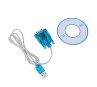 vreplrse Cavo convertitore seriale USB che facilita la connessione a vari dispositivi seriali con adattatore da USB a RS232 e trasferimento dati rapido Cavo adattatore RS232 DB9