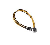 vreplrse Cavo di prolunga di alimentazione PCI E da 6 pin a 6 pin, adattatore efficiente e affidabile per schede video, per sistemi sicurezza qualità. Il cavo è dotato una porta per il