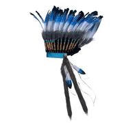 vreplrse Copricapo indiano: rende unici i cimeli, i cappelli indiani, copricapi, gli spettacoli di danza e costumi di carnevale. Un copricapo da accattivante è un bel regalo per propri cari. Con