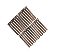 vreplrse Divisori per dischi in vinile eleganti e funzionali, etichette con alfabeto, aiutano a organizzare rapidamente album, CD e DVD nella collezione, separatore per dischi in legno con alfabeto,