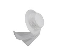 vreplrse Elegante berretto da sposa, cappello a Per tesa larga, regalo per amiche, mamma, adatto per spettacoli all'aperto, feste di addio al nubilato, eleganti cappelli da sposa, festa di Per miele
