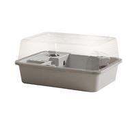 vreplrse Grande Habitat per criceti con Parte Superiore apribile e Struttura di Ventilazione per criceti, Topi, Ricci, Gioco e, Accessori per Gabbie Trasparenti per, Articoli per Animali