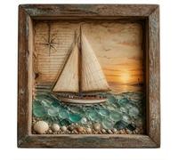 vreplrse Kit per la realizzazione di calchi di tartarughe decorative,5 | tema costiero, per adulti.