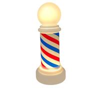 vreplrse Lampada da Barbiere Decorazione da Barbiere Che adorna Lo Spazio del Salone con Stile Versatile e Illuminazione Pratica Segnale Luminoso Forniture per Riutilizzabile Delicato