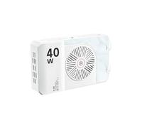 vreplrse Luce LED per telecamera, luce video da 40 W, luminosità di 8000 lumen, 8 effetti, 120 perline COB grandangolari, può essere ottimale, UN