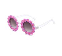 vreplrse Occhiali da sole per bambini Montature in plastica durevoli con lenti resistenti ai graffi Occhiali da sole per ragazze Età 6-8 Occhiali da sole per bambini Ragazze, viola