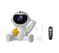 vreplrse Proiettore di stelle astronauta Atmosfera rilassante Illuminazione in qualsiasi momento e ovunque Decorazione della camera da letto Decorazione della stanza dei bambini ABS, Stile 1