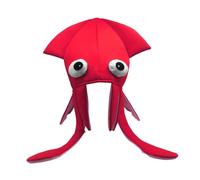 vreplrse Ravviva le feste in Per maschera con divertenti cappelli da festa, tra cui il cappello da calamaro che cattura l'attenzione e incoraggia le risate tra gli ospiti, gioco di , rosa , 58 cm