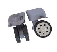 vreplrse Ruote per bagagli Rotolamento regolare Sostituzione da viaggio senza rumore Ruote per valigie per carichi pesanti Installazione semplice Aggiornamento della ruota del