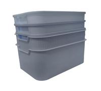 vreplrse Vassoio per germogli Innovativo, Facile da Pulire ed Ecologico, Vassoio per germogli di soia, germogliatore di Semi Come Piselli, Contenitore per la Coltivazione, Blu, 23x16x24cm