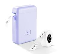 vretti Mini Sticker Maker stampante per etichette con più modelli, HP2 stampante portatile Bluetooth per lo stoccaggio, spedizione, codice a barre, posta, ufficio, casa, organizzazione
