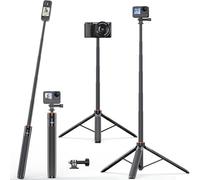 VRIG Direct Treppiede estensibile per action camera, Insta360, GoPro, DJI Osmo, nero