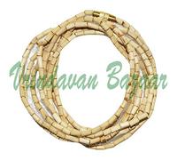 VRINDAVANBAZAAR.COM Perline lunghe 100% tulsi Kanthi 3 Round