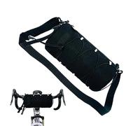 Vriusi Borsa a mano per ciclo, piccola scatola anteriore con tracolla, impermeabile, borsa per bicicletta, per uso esterno
