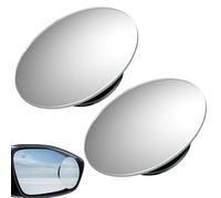 Vriusi Mirrors For Car, Car Rear View Mirrors, Pack of 2 Mirrors, Adjustable Rear View Mirrors, Convex Car Mirrors, Wide Angle Car Mirrors, Car Mirrors, Rear View Convex