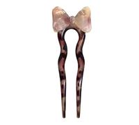 Vriusi New Large Hairpin, U-shaped Bow Hair Fork, Longhair Pin Accessories, Women's High-end Semplice, Cute Chinese Coiled Hair Pin, Aesthetic Hair Accessories for Women and Girls