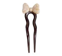 Vriusi New Large Hairpin, U-shaped Bow Hair Fork, Longhair Pin Accessories, Women's High-end Semplice, Cute Chinese Coiled Hair Pin, Aesthetic Hair Accessories for Women and Girls