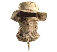 Vriusi Passamontagna da uomo con cappuccio, copriviso da caccia | Cappelli e berretti staccabili con motivo mimetico, passamontagne, sciarpe e buste mimetiche comode e buone