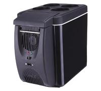 Vriusi Small Car Refrigerator, Multipurpose Silent Car Fridge, 6L Portable Car Refrigerator, Space-saving Shockproof Cooler, Small Refrigeration, Car Refrigerated Box for Picnics and SUV