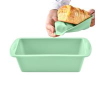 Vriusi Stampo per cottura in silicone, stampo per griglia rettangolare in silicone, stampo antiaderente, stampo per muffin, stampo per griglia, stampo per cottura, stampo a rilascio facile per s,