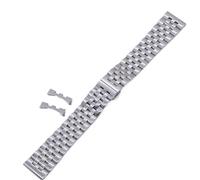 VRKRTVBLB Cinturino for orologio in acciaio inossidabile massiccio a sette perline da 10-24 mm, accessori cinturini(1,16mm)