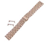 VRKRTVBLB Cinturino for orologio in acciaio inossidabile massiccio a sette perline da 10-24 mm, accessori cinturini(6,20mm)