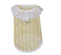 VRKRTVBLB Gilet Estivo Traspirante e Fresco for Animali Domestici a Maniche Corte for Cani di Piccola, Media e Grande Taglia e Gatti(Yellow,6XL)