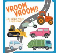 Vroom! Vroom! Big Vehicle Adventure - A Fun Coloring Book for Kids with 50 pages
