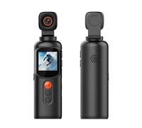 Vroomoto Action Camera HD Schermo da 1,3" Riduzione del Rumore Notturno WiFi Dual-mode IP65 Ideale per Ciclismo Sport All'aria Aperta Vlogging