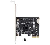 Vroomoto Adattatore PCIe A USB 3.1 Lettore di Schede Lettore di Schede Memoria Flash USB 3.0 da 20 Pin A .1 20 Pin Connettore del Pannello Frontale con Tipo C o
