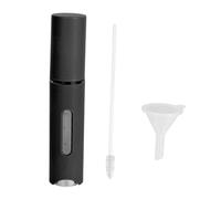 Vroomoto Applicatore per Olio per Capelli Applicatore Cuoio Capelluto Olio A Pettine A Prova di Perdite 18ml Pettine Massaggio Spazzola Detergente la Cura del (Nero)