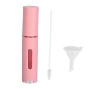 Vroomoto Applicatore per Olio per Capelli Applicatore Cuoio Capelluto Olio A Pettine A Prova di Perdite 18ml Pettine Massaggio Spazzola Detergente la Cura del (Rosa)