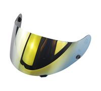 Vroomoto Casco Visor Sostituzione per la Serie Full Face Shield Shield Motorcycle Helmet Lens (Oro)