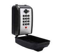 Vroomoto Cassetta di Sicurezza per Chiavi, con Montaggio a Parete, Durevole, di Sicurezza, Ideale per le case. Grigio