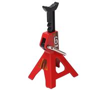 Vroomoto Cavalletto per Cric per Auto RC Martinetto di Sollevamento RC Mini Martinetto di Simulazione Supporto Regolabile in Altezza in Acciaio Accessorio Decorativo con 1/10 Car (Rossa)