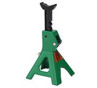 Vroomoto Cavalletto per Cric per Auto RC Martinetto di Sollevamento RC Mini Martinetto di Simulazione Supporto Regolabile in Altezza in Acciaio Accessorio Decorativo con 1/10 Car (Verde)