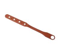 Vroomoto Cinghia in Pelle Antiscivolo per Puntale del Violoncello, Ideale per Esercitarsi e Proteggere il Pavimento Dalla Punta del Violoncello. (Marrone)