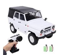 Vroomoto Crawler Telecomandato Ricaricabile per Veicolo Telecomandato Fuoristrada per Fuoristrada da 2,4 GHz RC Gli Appassionati di Avventure (Bianca)