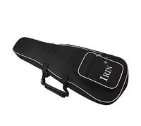 Vroomoto Custodia per Mandolino Custodia Morbida Borsa da Trasporto Morbida Zaino con Doppia Cerniera Design con Cinghie a 2 Tasche 28,7 X 11 X 3,1 Pollici Tessuto Nero per