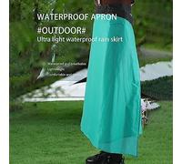 Vroomoto Gonna Pioggia Ultra Leggera Kilt Antivento Grembiule da Esterno Ripiegabile (Blu)